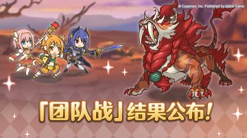 「团队战」排名公布