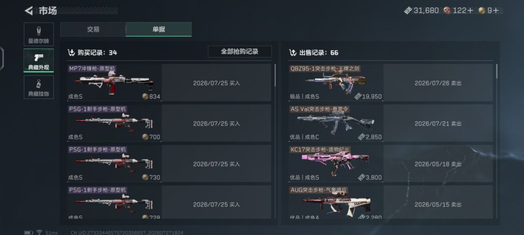 入坑至今不知道花了多少 6