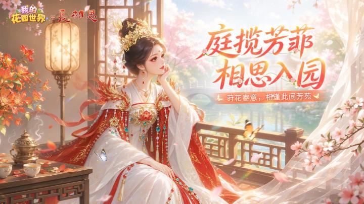 花园预告 | 庭揽芳菲 相思入园截图
