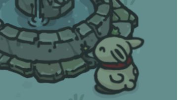 悠闲的老大爷.兔