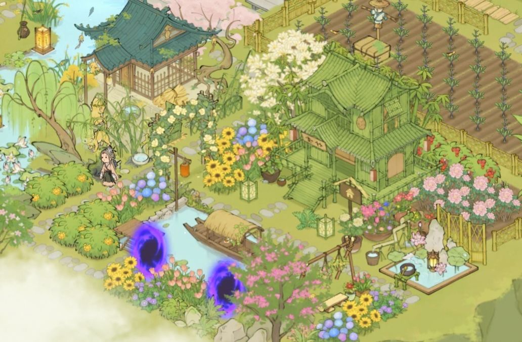 仙山小农布局│竹屋截图