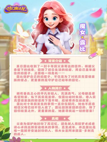 小魔女「露比」人物资料大公开