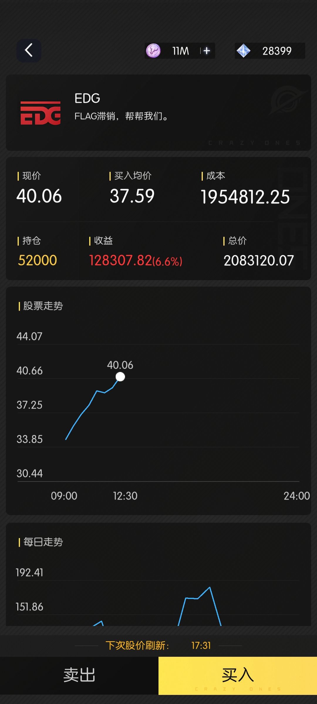 3.17股票推荐截图