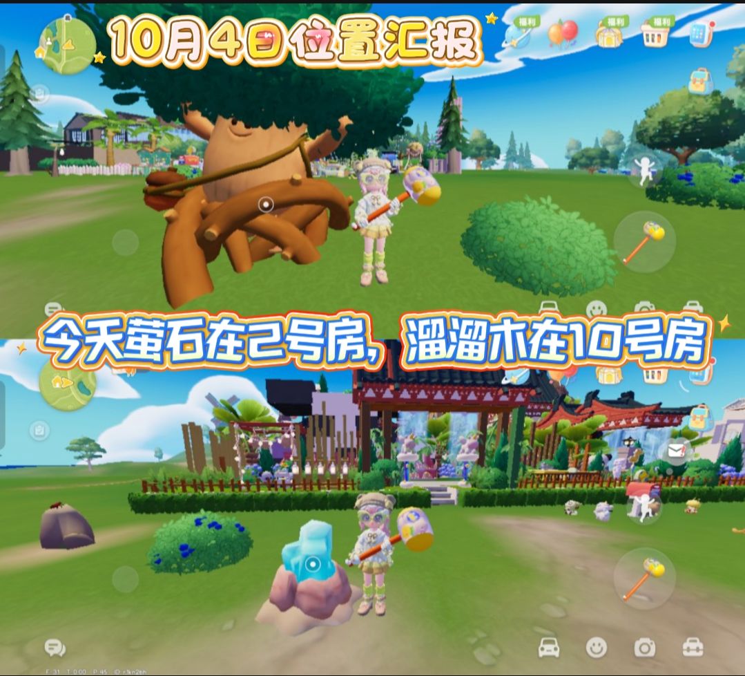 10月4日萤石和溜溜木攻略截图