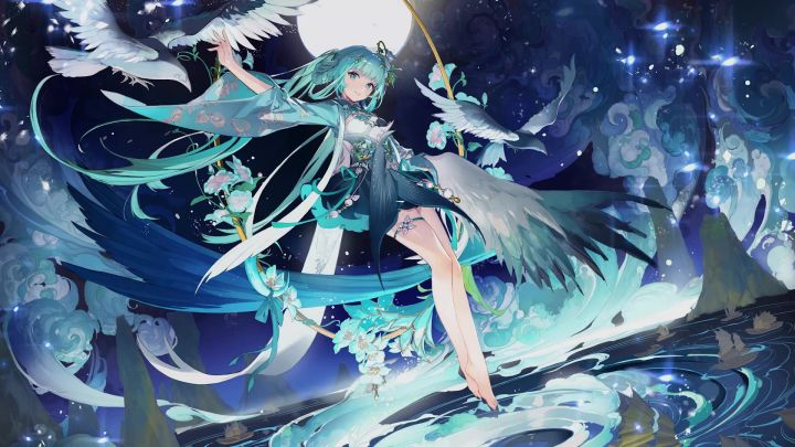 精卫限定级时装【青霄素纤】视频公布!截图