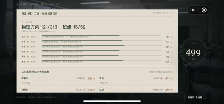 好玩哦，就是其他npc太烂了吧[表情_微笑] #高三最后300天截图
