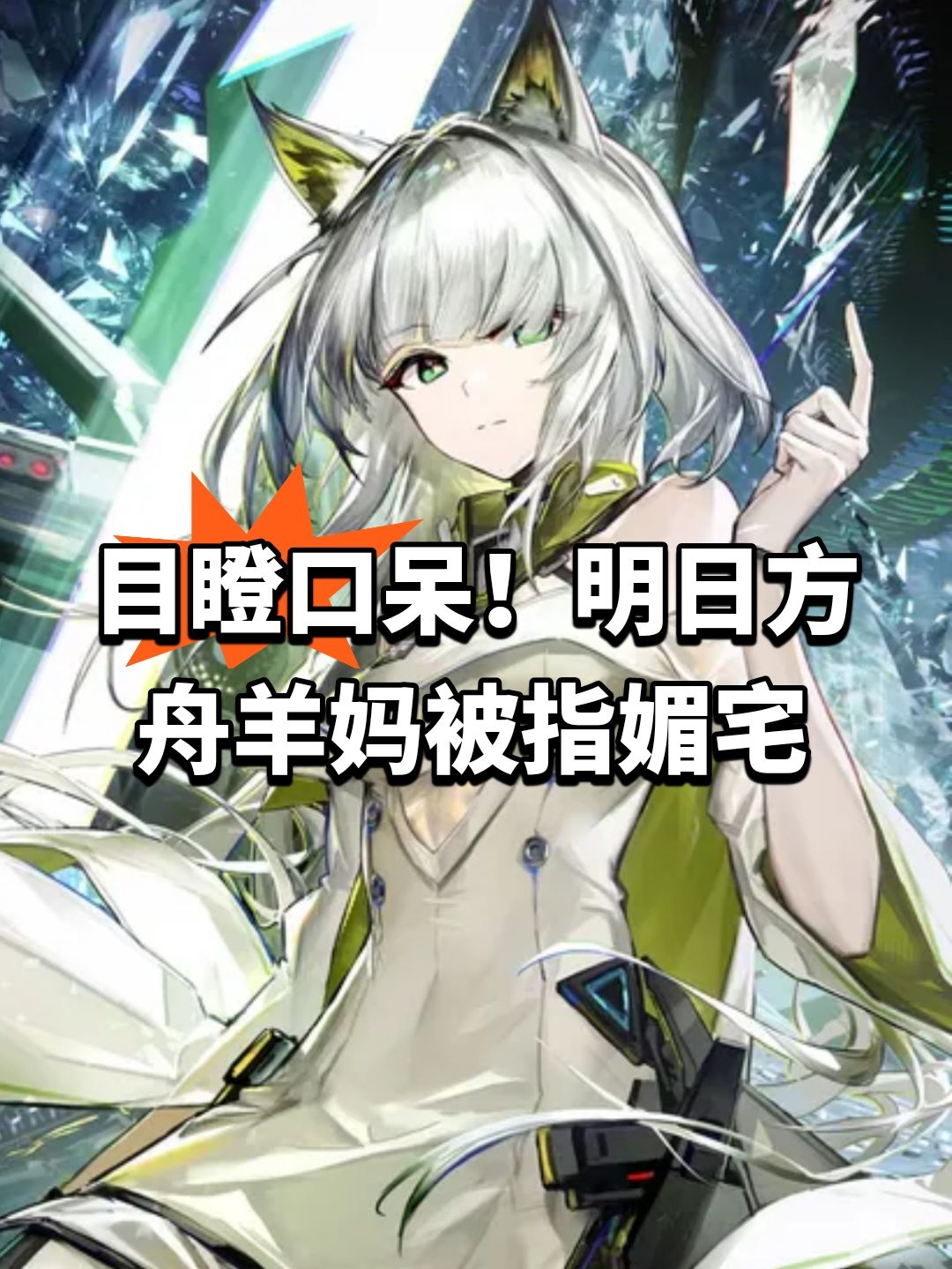 目瞪口呆!明日方舟羊妈被指媚宅 1