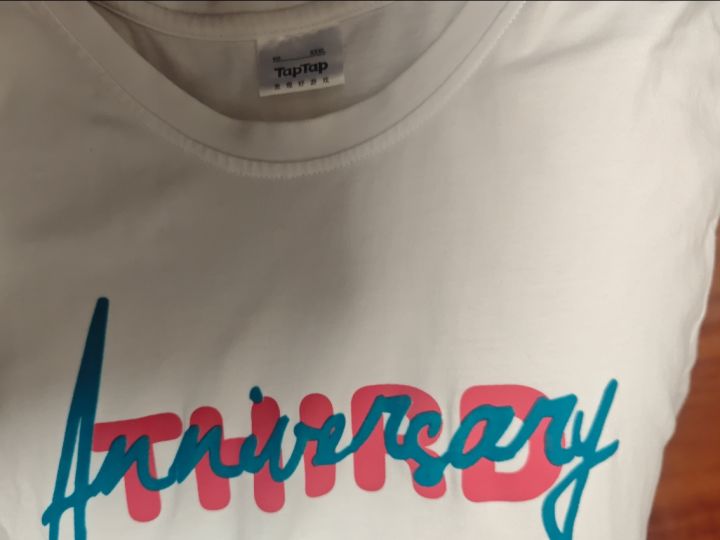 三周年纪念T恤截图