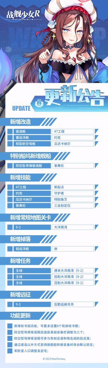 2023.3.6 维护公告 & 版本更新公告