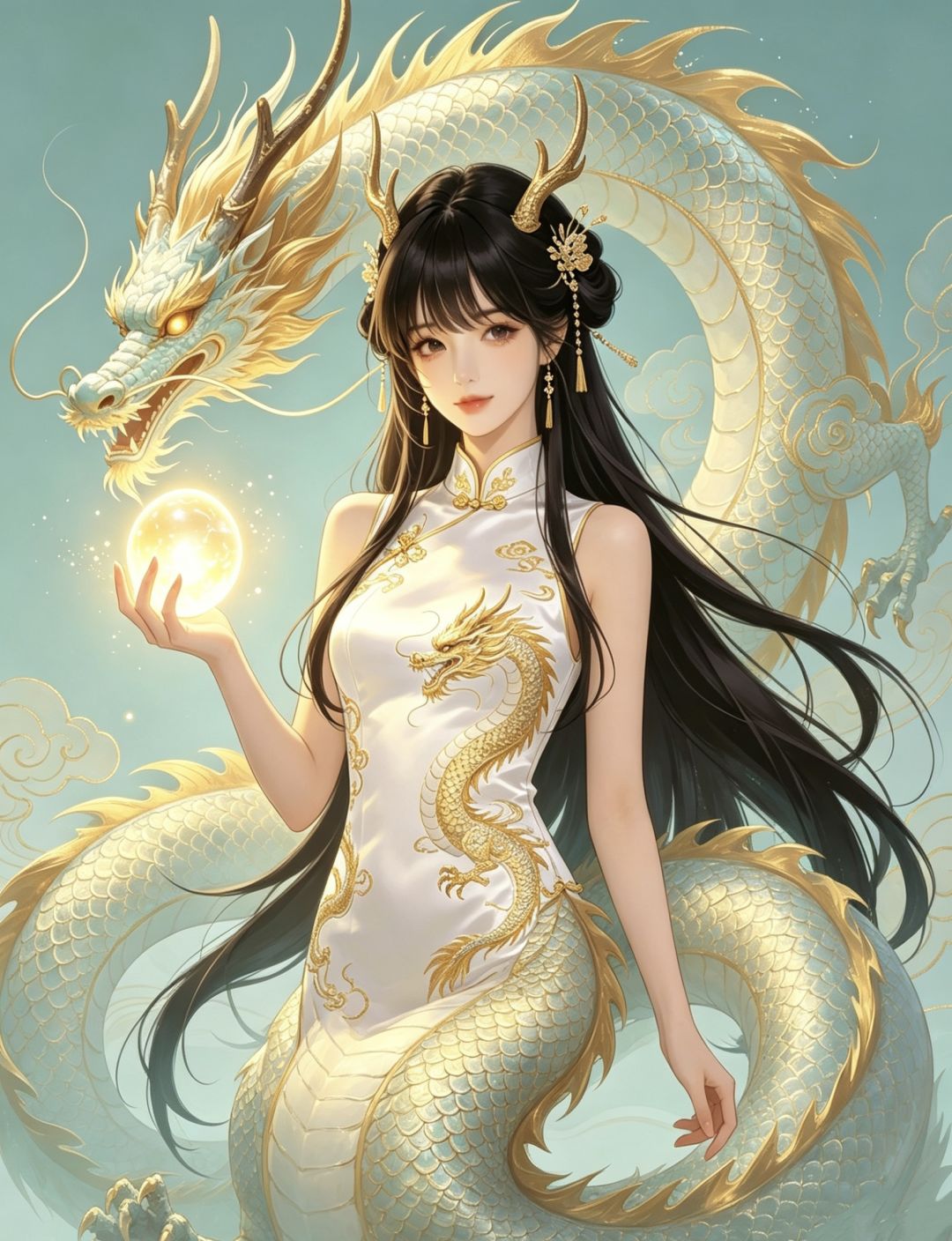 【幻灵设计大赛】龙女:云璃 2