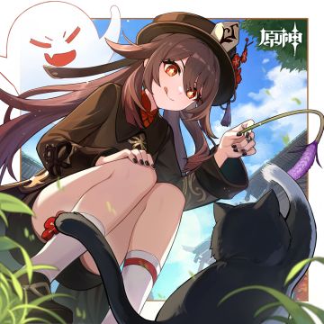 胡桃生日快乐｜特地带小猫来找我玩的吗？