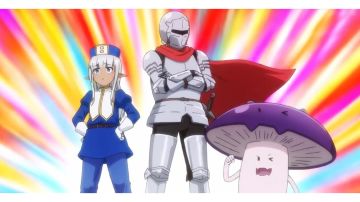 哼哼~我也是坐上蘑菇前辈的高速车了（出发!）