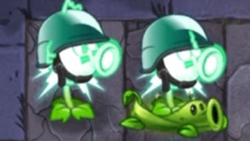 【超级机枪射手试玩】电能超级机枪豌豆