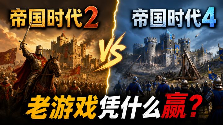 为什么《帝国时代2》的玩家始终远超《帝国时代4》?截图