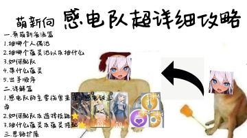 萌新向感电队超详细攻略(抽卡/配队/蕴灵/出招顺序/思路扩展)