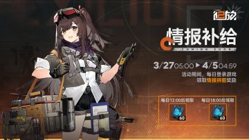 【情报补给】活动即将限时开启！