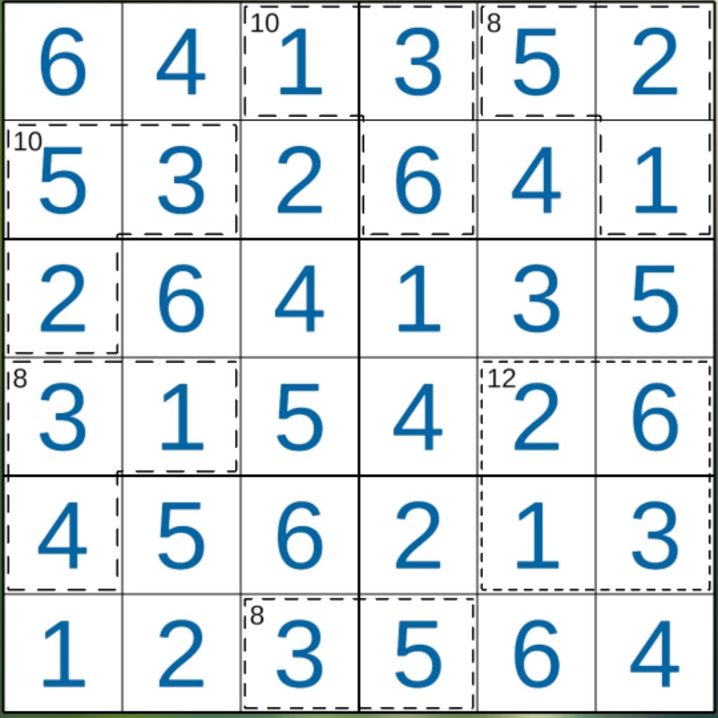 杀手数独第13~24关 5