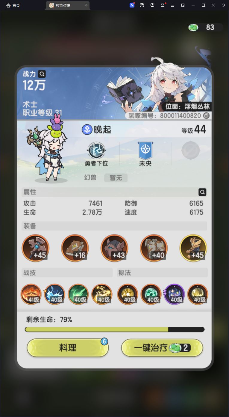 [2转术士]山国技能配置及主线通用解截图