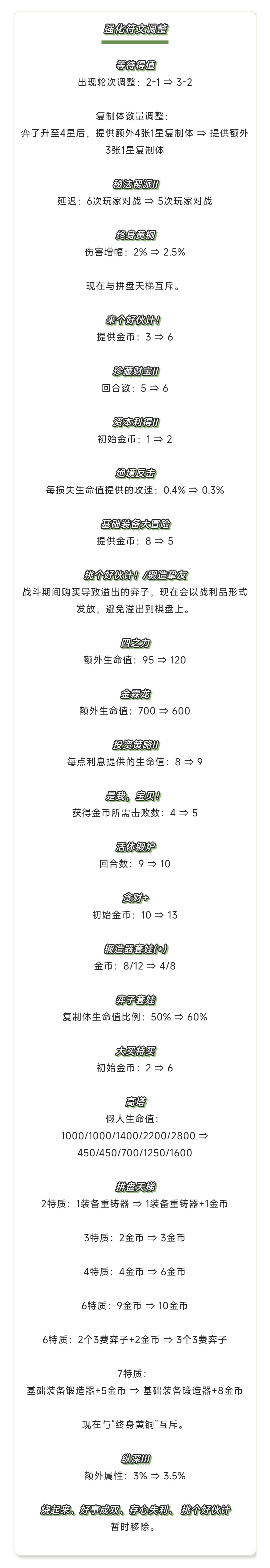 《金铲铲之战》18.1b版本 8月27日更新公告 7