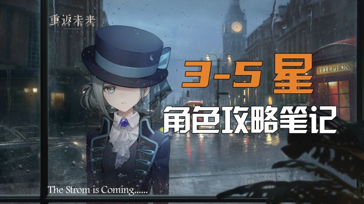 【重返未来:1999】非氪佬公测必看的3-5星角色介绍攻略截图