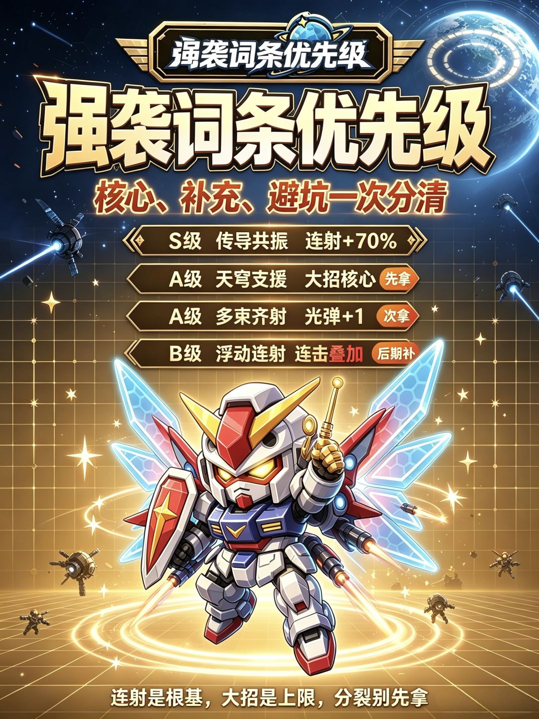 🔥蔚蓝星球|强袭技能词条优先级完整攻略 4