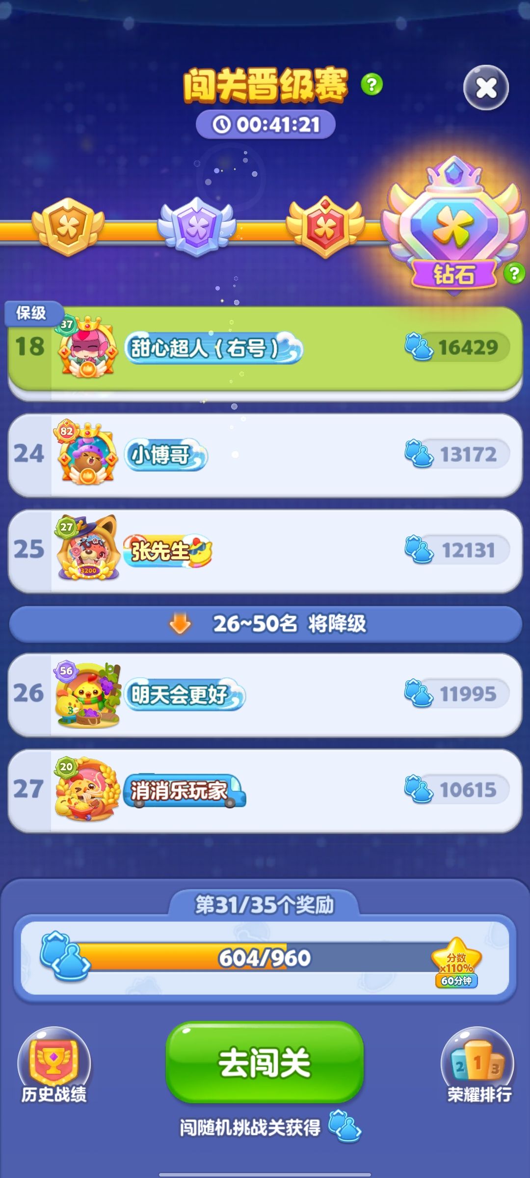 第33次满级——全国第60名,四川亚军 9