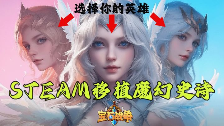 【免费steam移植】万智牌的画面💥魔幻史诗画风💥玩法却是三消❓截图