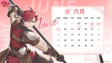 【日历壁纸】初夏来临，拉尔库喊你查收壁纸啦！