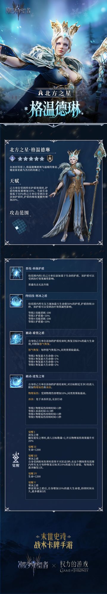 潮汐档案馆丨「北方之星·格温德琳」英雄档案