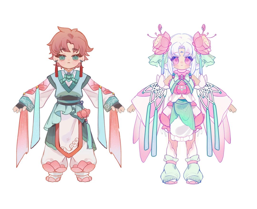 【麦芬时装设计大赛】莲 2