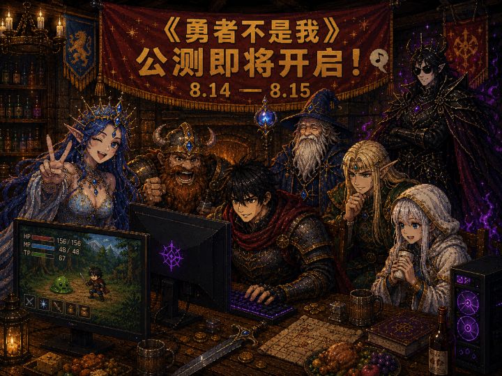 《勇者不是我》即将开启公测|这一次,真的要和大家见面了!截图