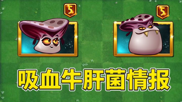 植物大战僵尸2:中文版新植物,吸血牛肝菌情报速递!截图