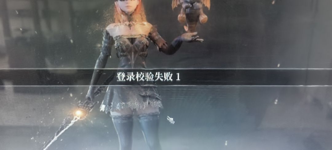 登陆校验失败1是怎么回事? 1
