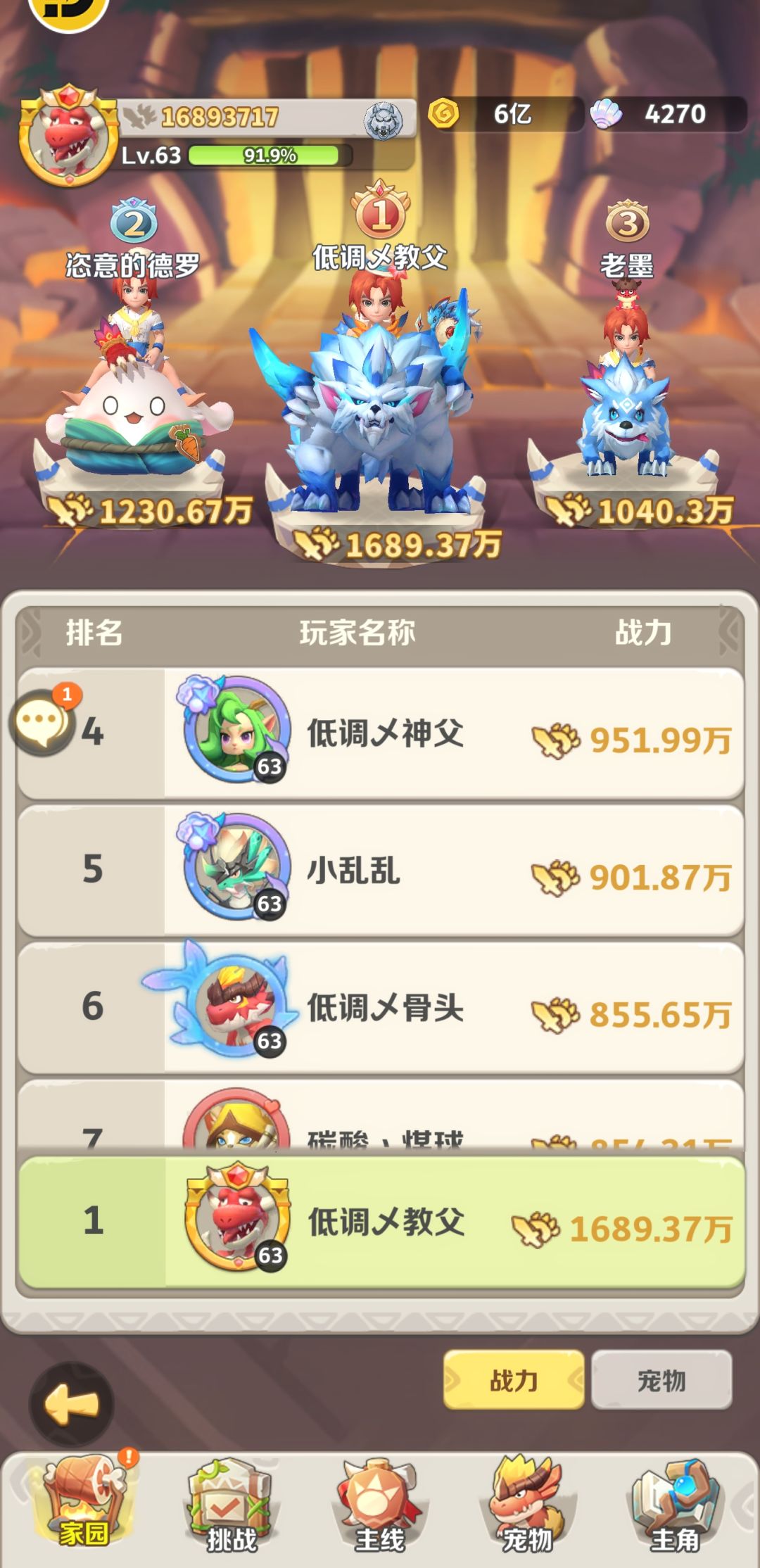 全服第一最后原始人 6
