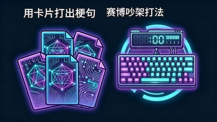 卡牌上全是热梗,用游戏的方式打开网络冲浪式吵架截图