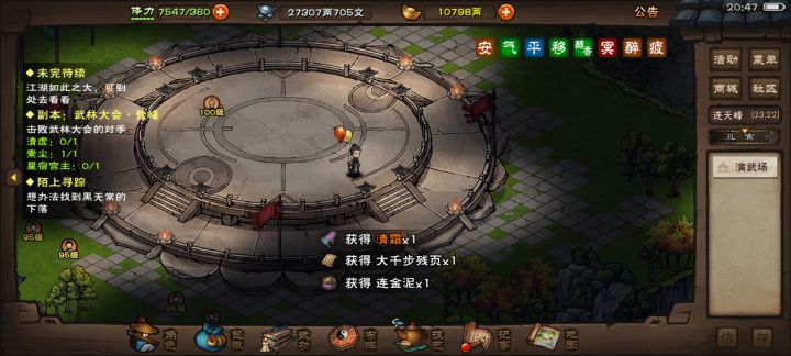 过了,雁羽剑无脑狮子观海100%协战截图