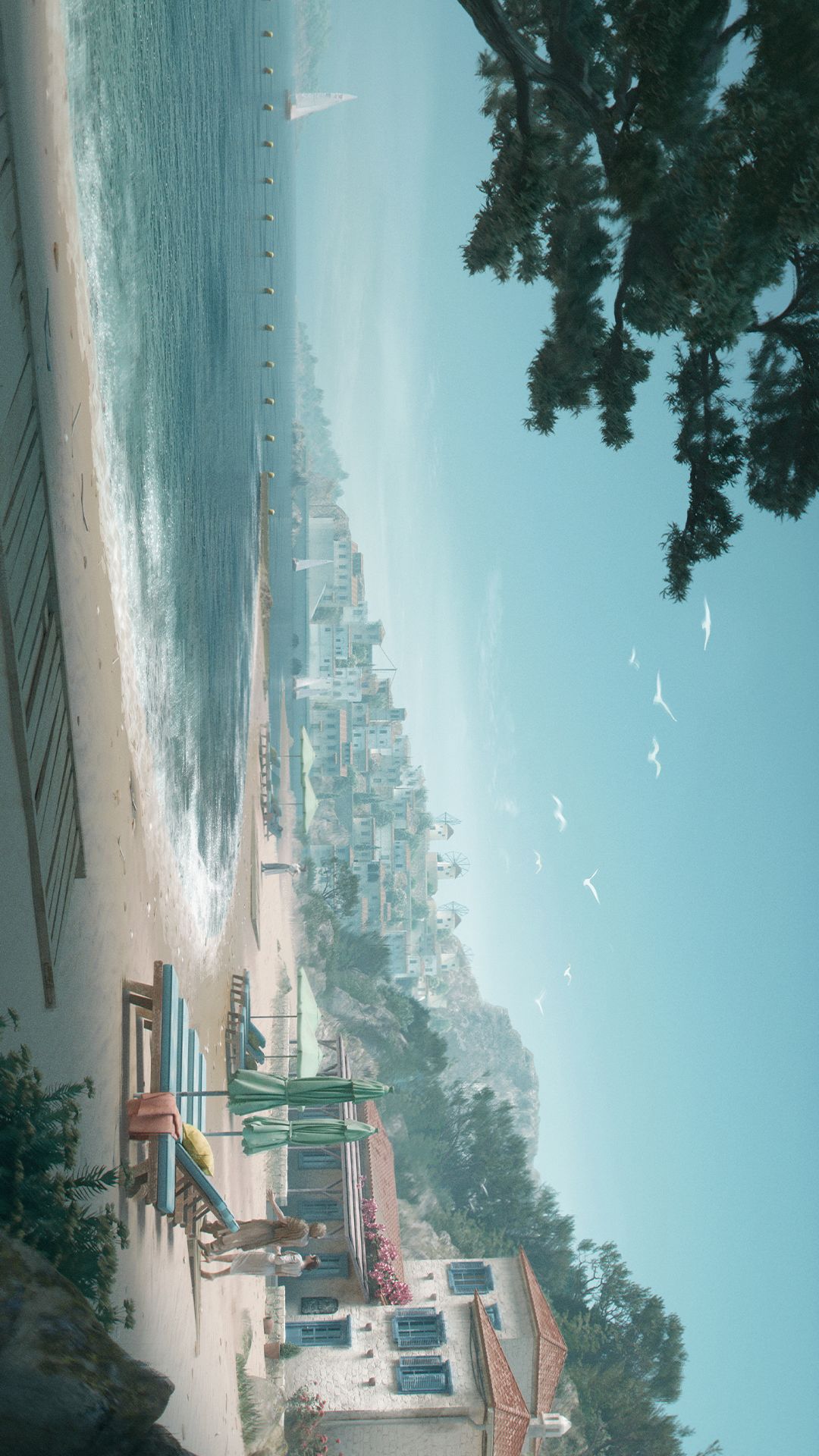𝙎𝙝𝙖𝙧𝙚🖼️|重燃流金之海·场景壁纸 2