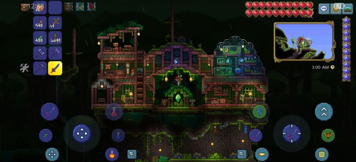 终于完成了我的丛林小屋╥﹏╥截图