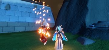 在暮土碰到COS魔童的了