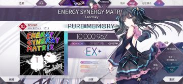 【Arcaea】ENERGY SYNERGY MATRIX (BYD) PM手元