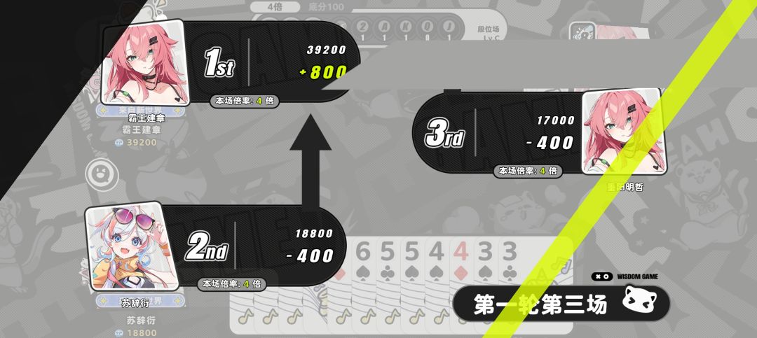 库库一顿出，最后一个3放跑地主 2