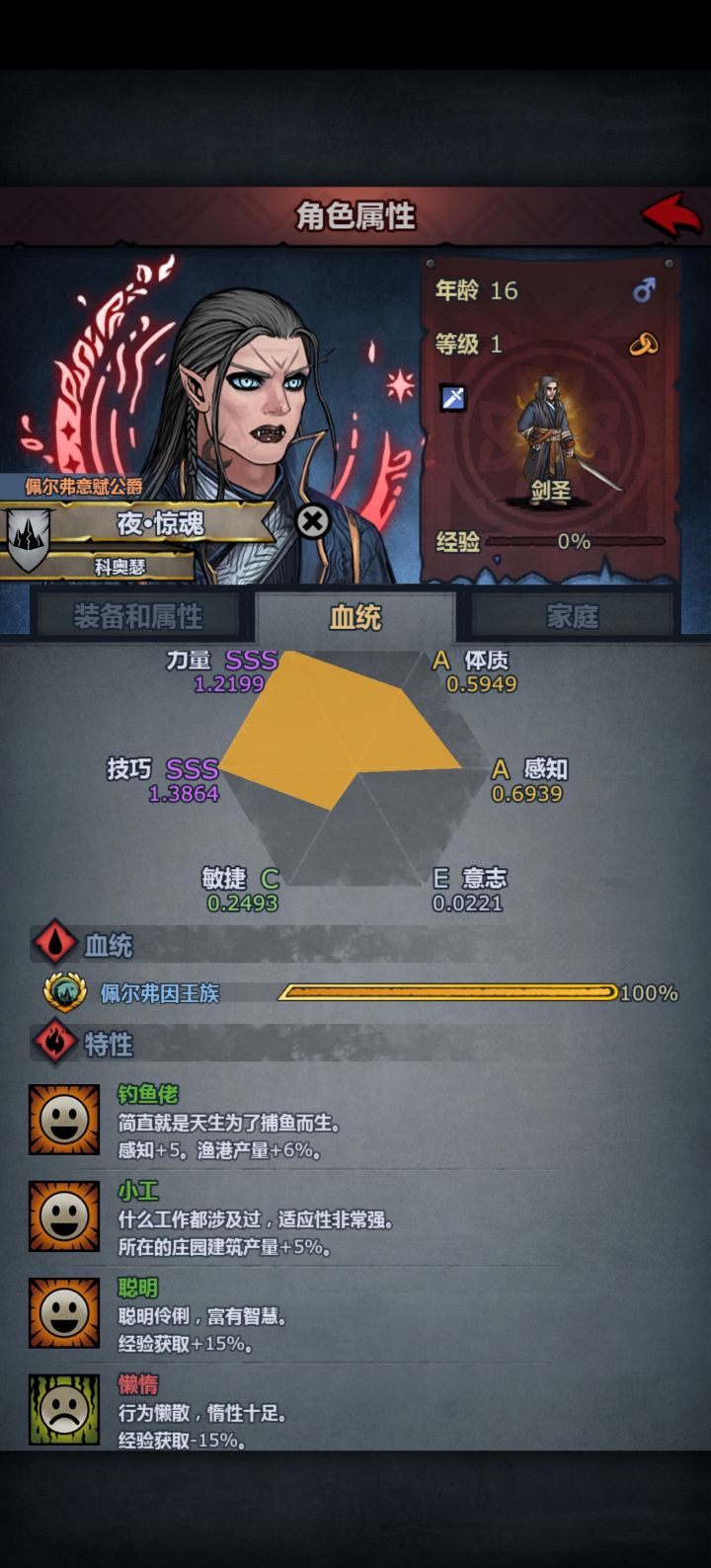萌新第一个神子,这个玩剑圣怎么玩截图