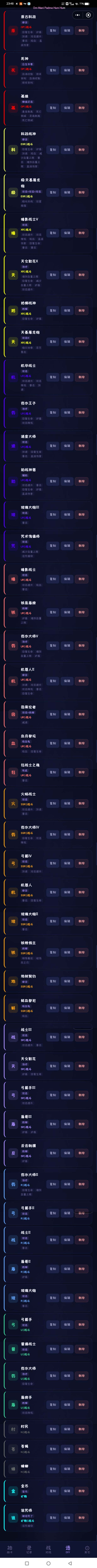 本想着随便做几个人物的,结果越做越爽,干到快50个了😁截图