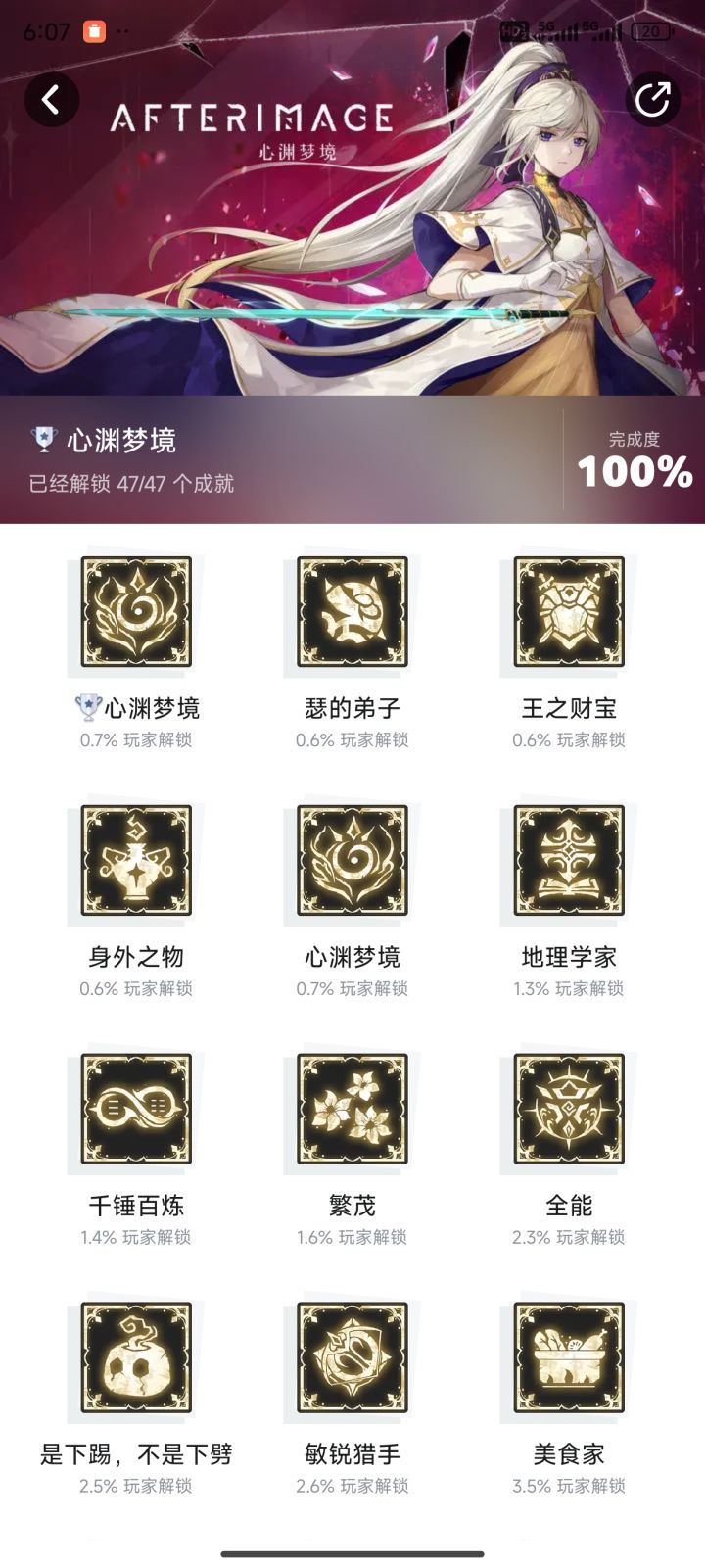 二周目全成就达成截图