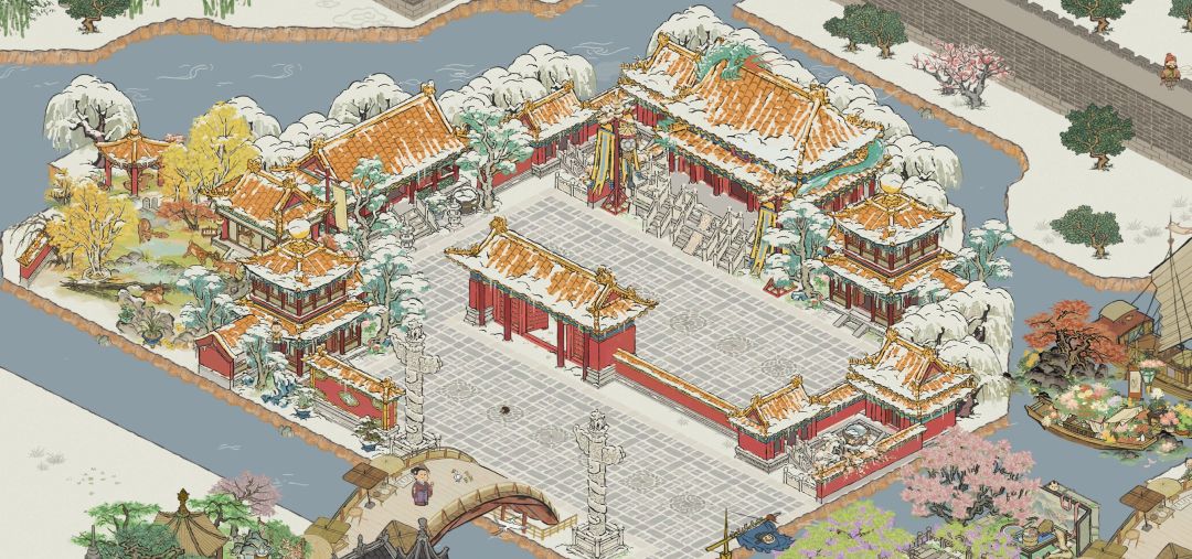 【存档】雪景宫殿+应天小四季 1