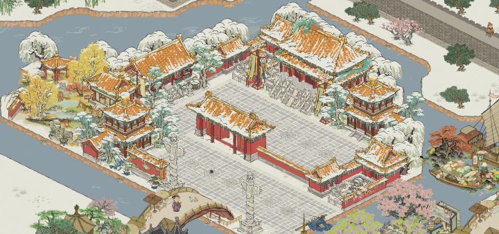 【存档】雪景宫殿+应天小四季截图