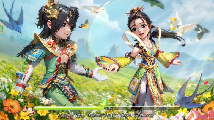 今日《热血江湖》手游新区震撼开启,六大经典职业等你来挑战!截图