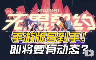 《无畏契约手游》国服即将有动态？已顺利拿到版号！