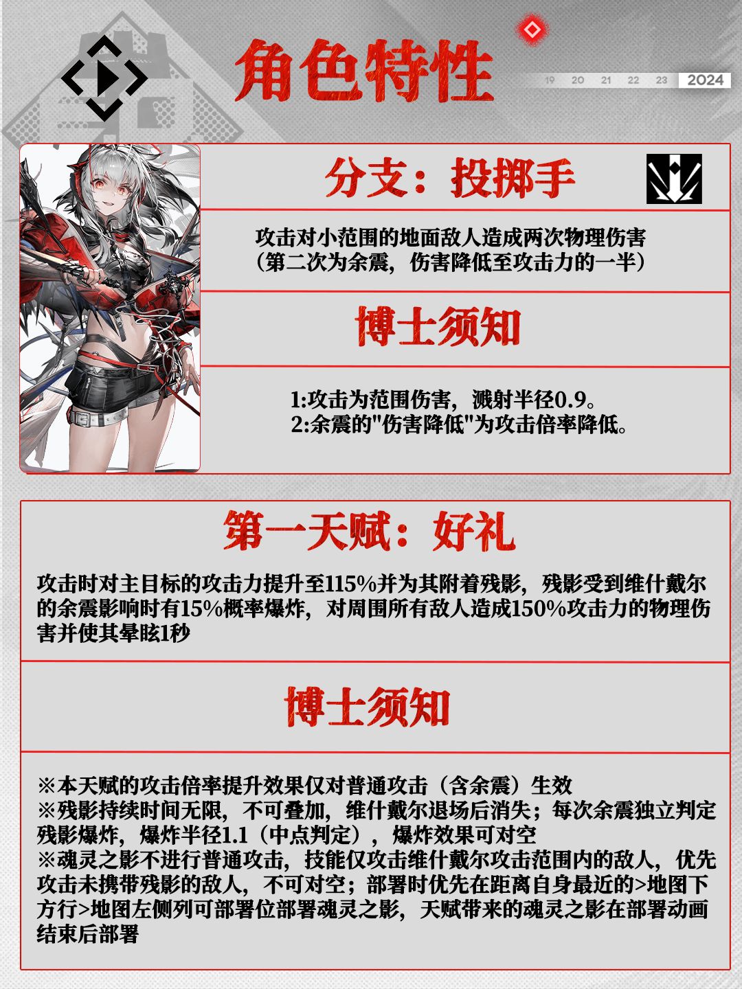 维什戴尔干员测评 2