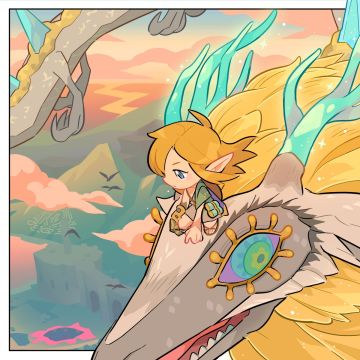 勇者和白龙。
via twi anjohink ​​​#塞尔达王国之泪